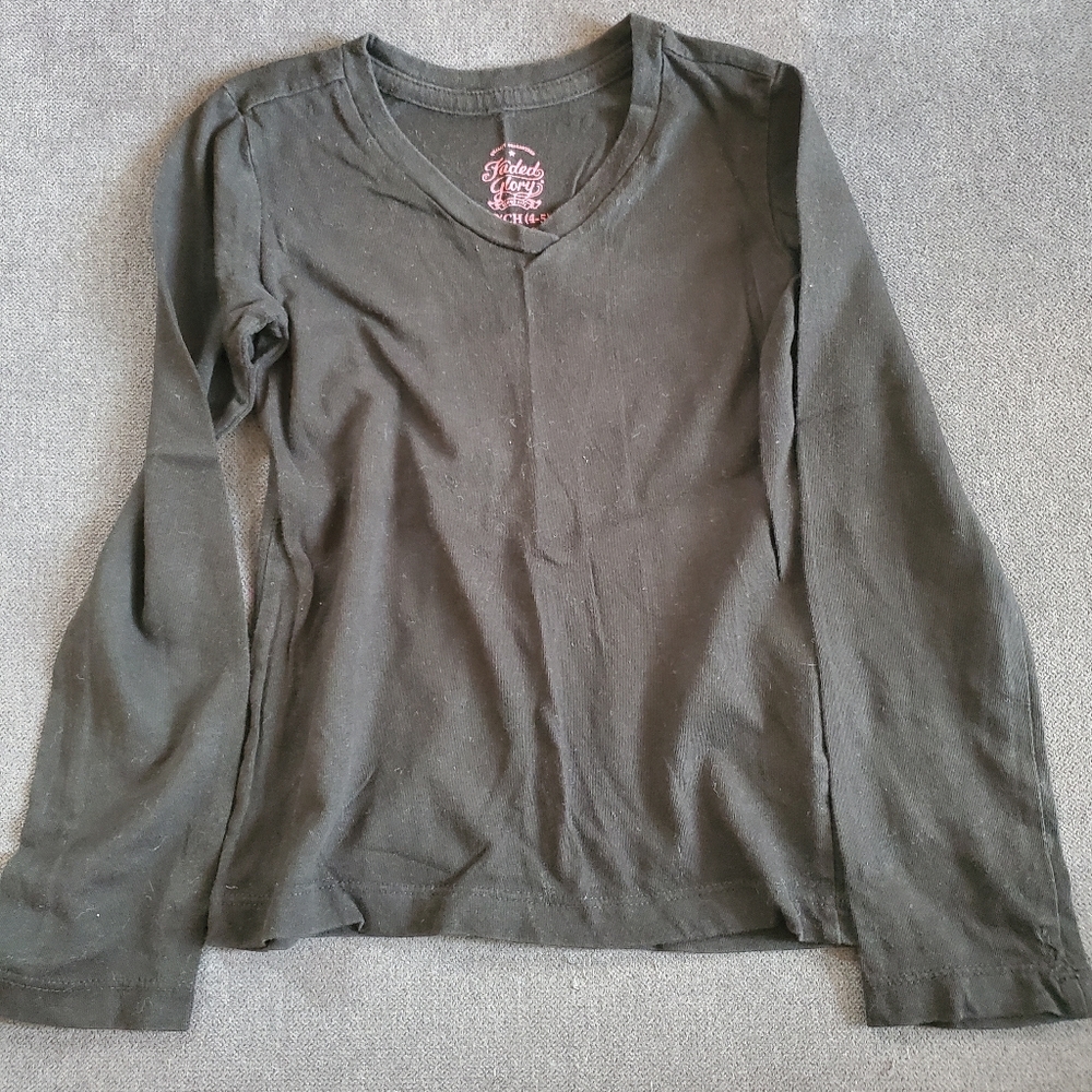 Girls V Neck Shirt